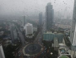 Prakiraan Cuaca: Hujan Guyur DKI Jakarta Hari Ini