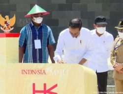 Presiden Jokowi Resmikan Dua Bendungan di Jawa Timur