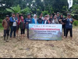 BSMI & Relawan Kemanusiaan se-Pandeglang Gelar Pelayanan Kesehatan Tiga Kampung Terisolir di Cibitung