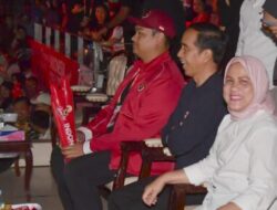 Presiden dan Ibu Iriana Saksikan Laga Semifinal Indonesia Open 2023